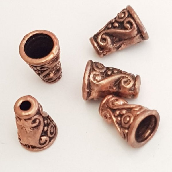 End cap cup N&deg;10 Copper