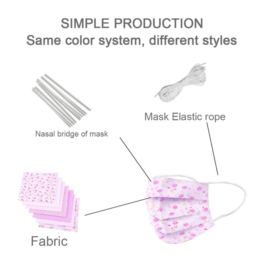 Pink Mask Material Set