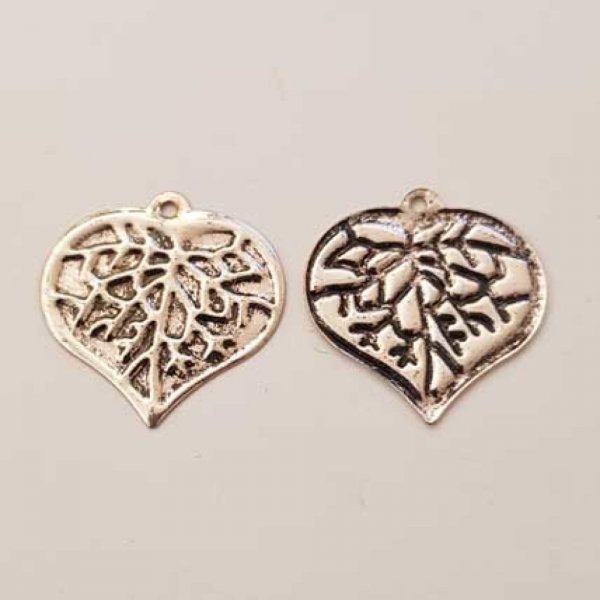 Estampe N&deg;04 Feuille Argent 17 x 17 mm