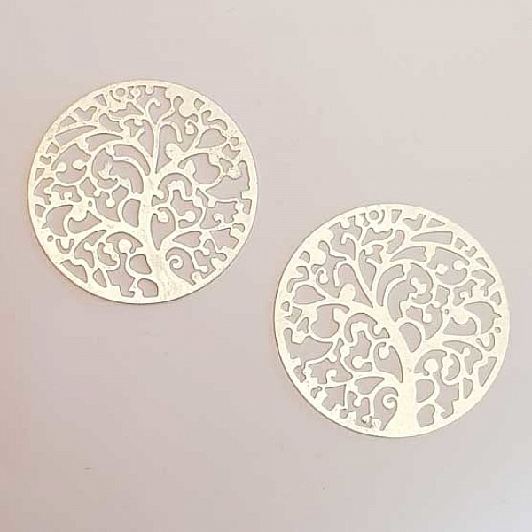 Estampe N&deg;19 Rond 45 mm Argent