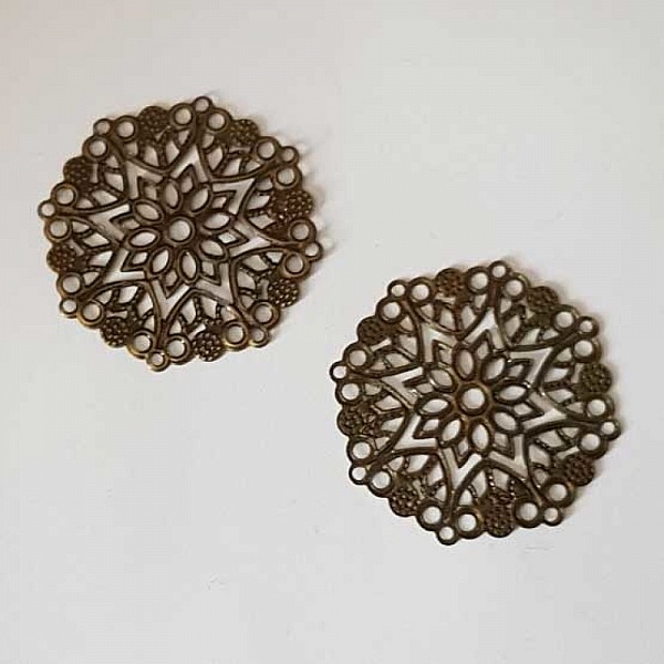 Estampe N&deg;21 Rond 33 mm Bronze