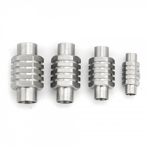 Stainless steel magnetic clasp 05 mm Silver N&deg;01