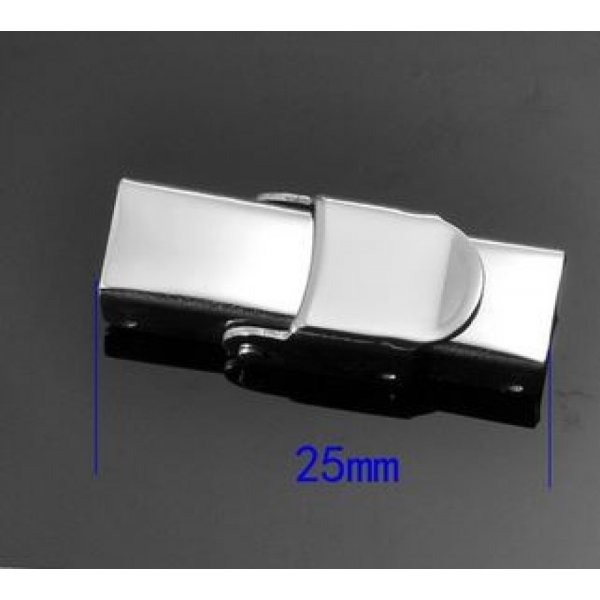 Claw clip for leather 06 mm wide