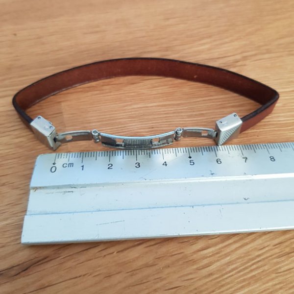 Claw clip for leather 10 mm wide N&deg;02