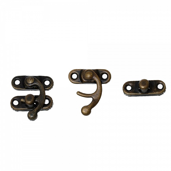 Fermoir &agrave; bascule Boite Scrap Bronze N&deg;02