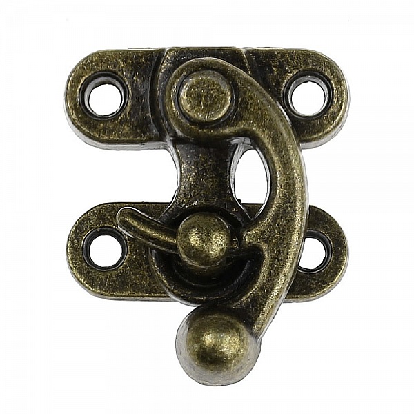 Fermoir &agrave; bascule Boite Scrap Bronze N&deg;01