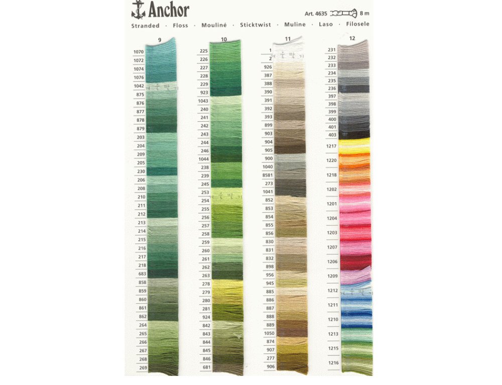 Anchor embroidery thread color 0241