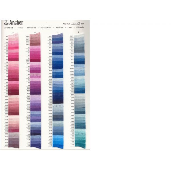 Anchor embroidery thread color 0159