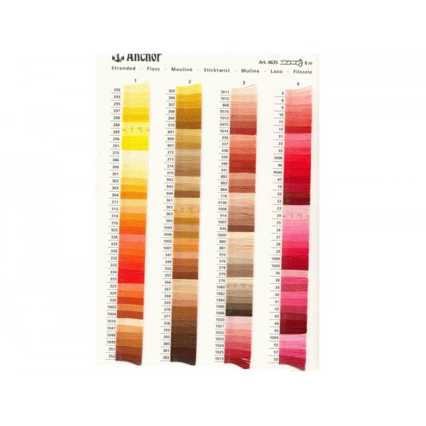 Anchor embroidery thread molded color 0370