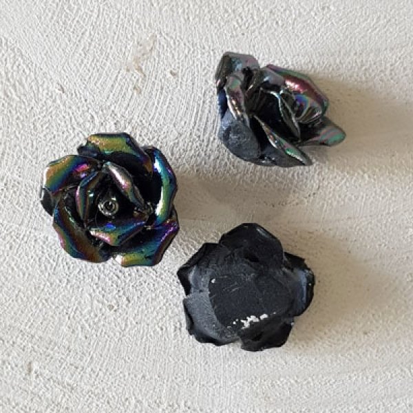 Flower 20 mm N&deg;02-03 Chrome