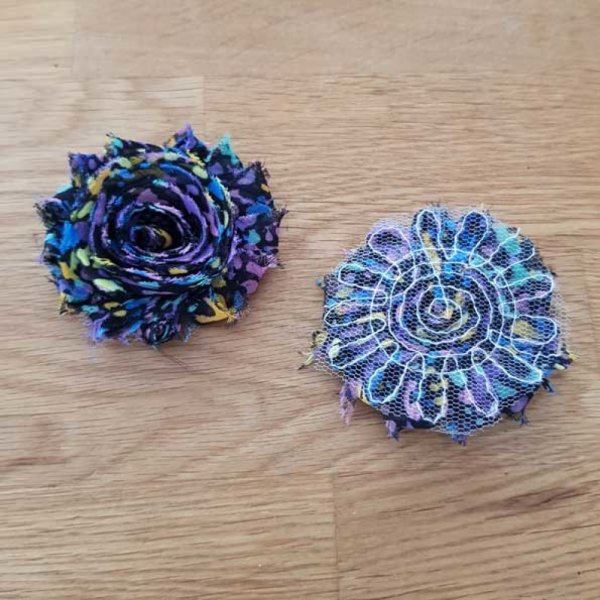 Frayed Fabrics Flower Fancy N&deg;64