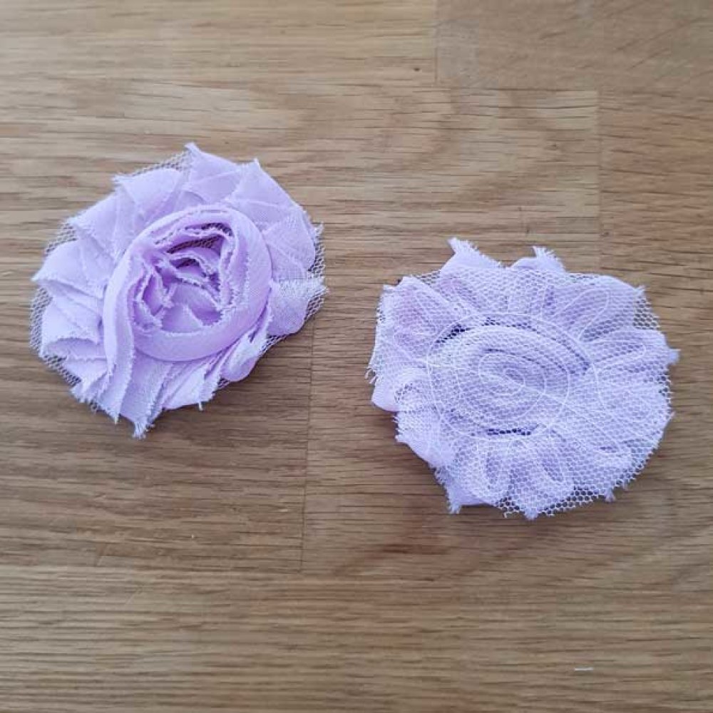 Frayed Fabric Flower Fancy No. 70