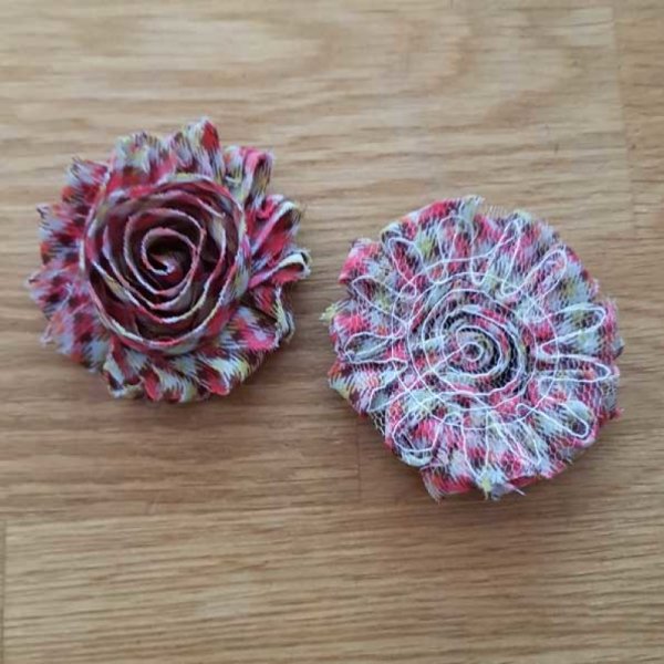 Frayed Fabrics Flower Fancy N&deg;07