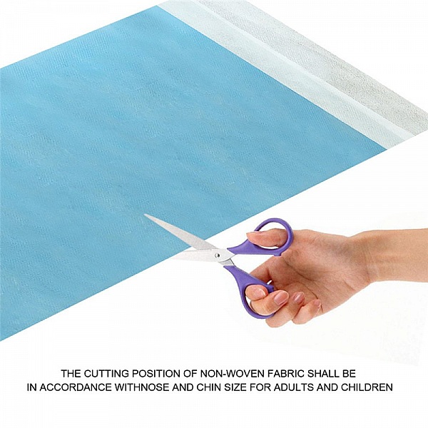 Mask Making Kit with Filter Nose Bridge Band and Ear Band