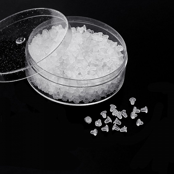 Lot de 1000 embouts N&deg;06 (soit 500 paires) pour boucle d'oreille.