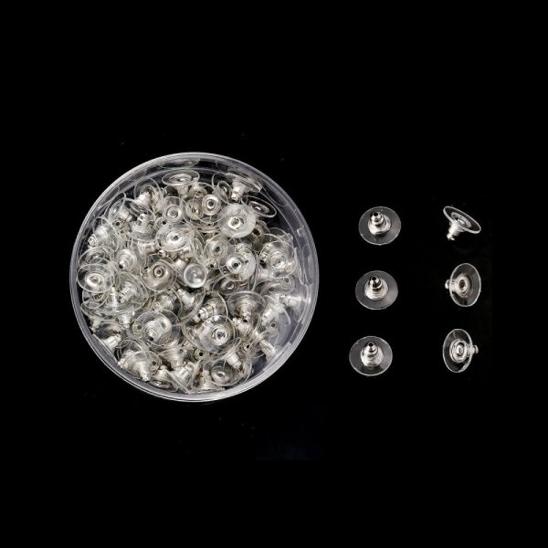 Batch of 100 tips N&deg;05 (50 pairs) pushers for earrings.