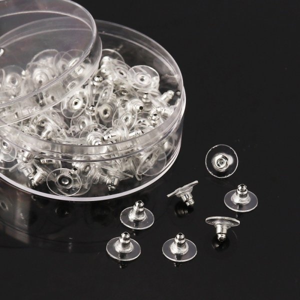 Batch of 100 tips N&deg;05 (50 pairs) pushers for earrings.