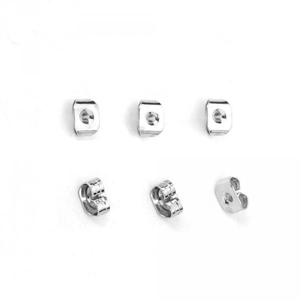 Batch of 200 tips N&deg;04 (that is to say 100 pairs) pushers for earrings.