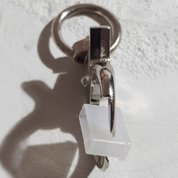 Set of 2 carabiner clasps for key rings N&deg;04