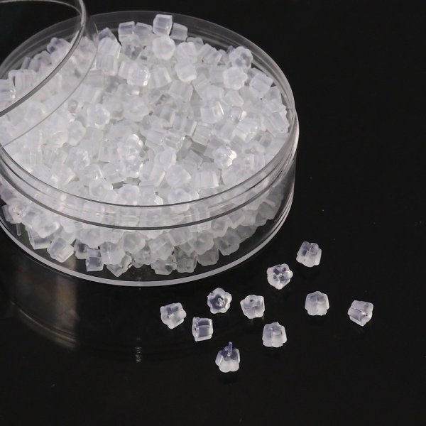 Lot of 600 tips N&deg;01 (300 pairs) pushers for earrings.