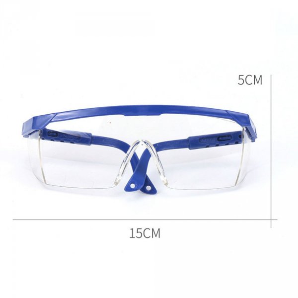 Plastic goggle Blue 56