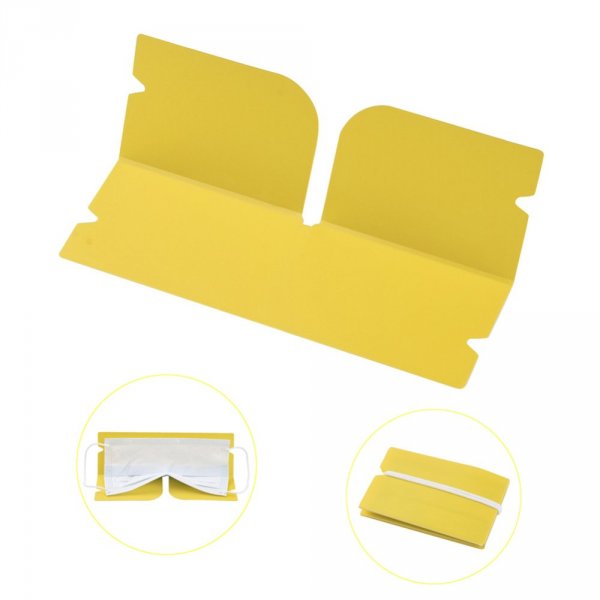 Plastic Storage Clip Organizer Yellow