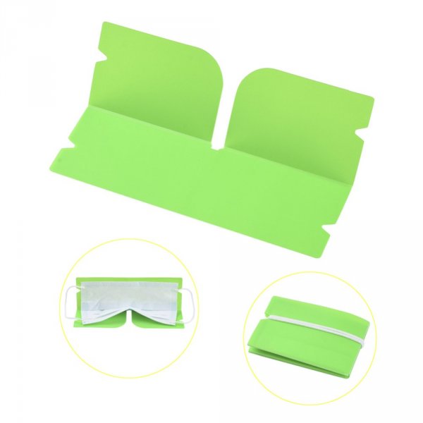 Lime Plastic Storage Clip Organizer