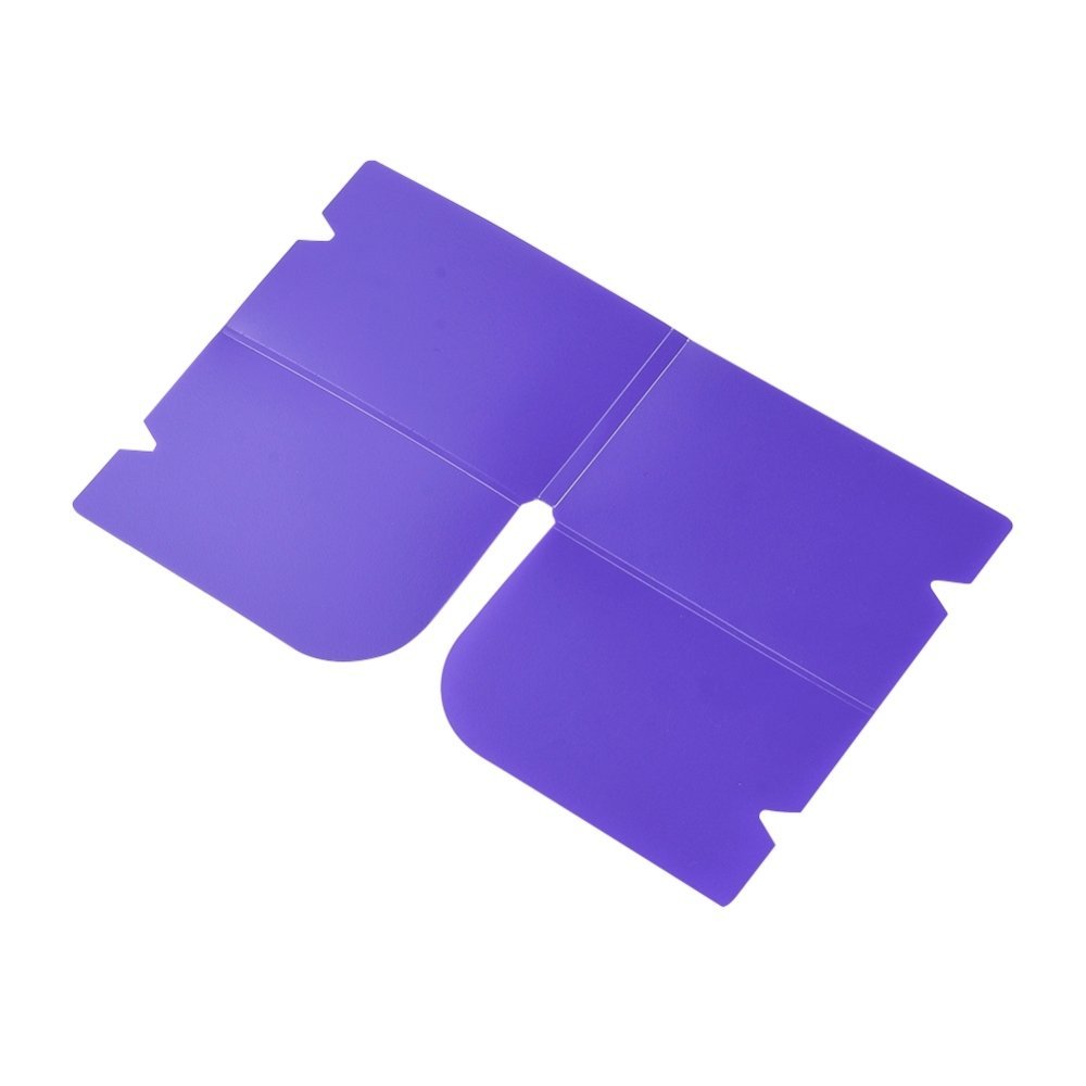 Purple Plastic Storage Clip Organizer