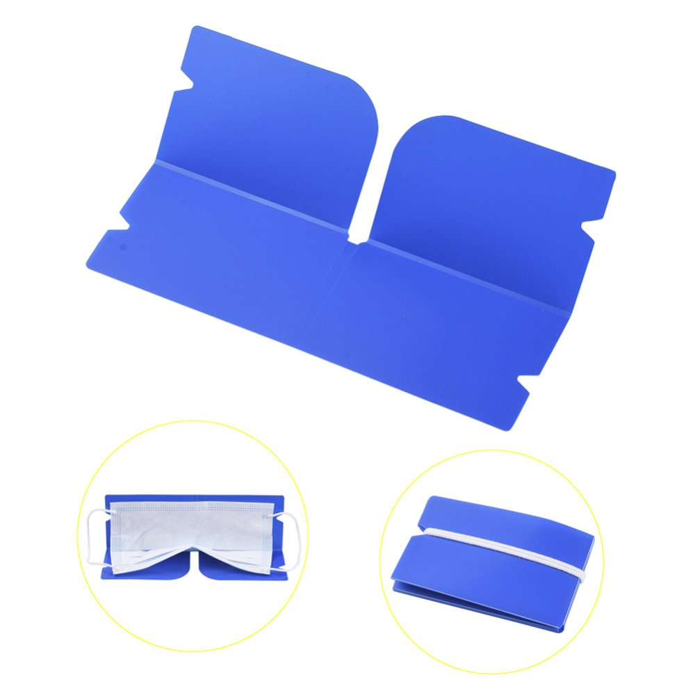 Dodgerblue Plastic Storage Clip Organizer