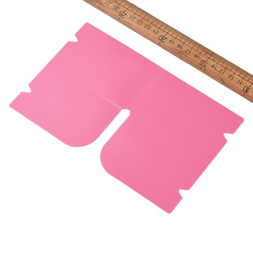 Pink Plastic Storage Clip Organizer