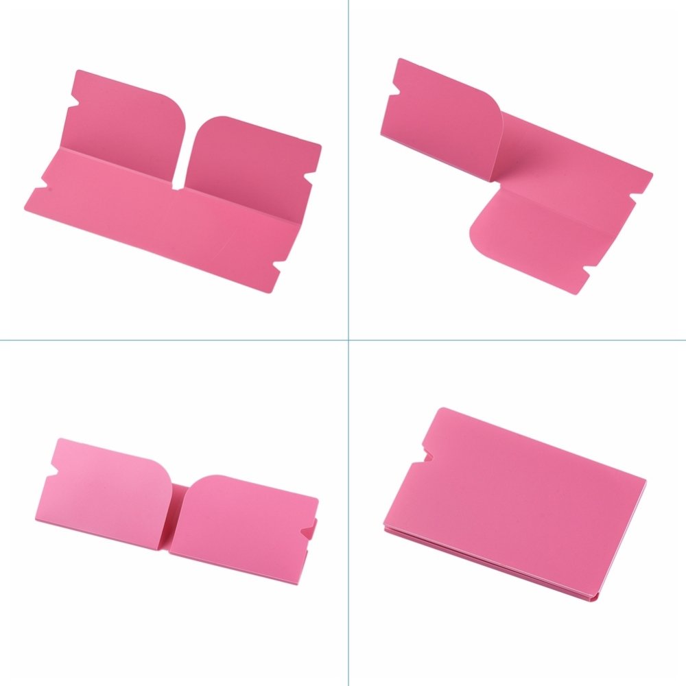 Pink Plastic Storage Clip Organizer