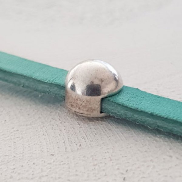 Passage 06 mm in Zamak N&deg;13 Silver