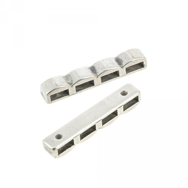 Passage 06 mm in Zamak N&deg;24-02 Silver