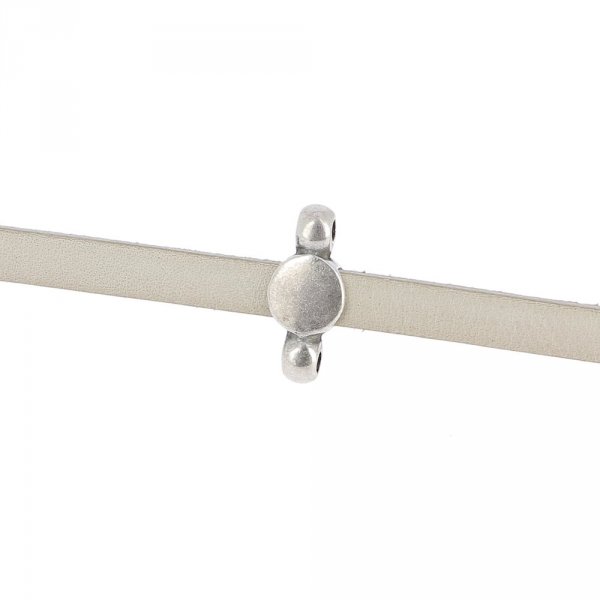 Passage 06 mm in Zamak N&deg;27 Silver