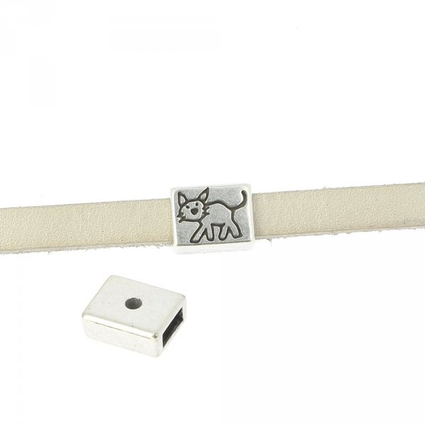 Passage 06 mm in Zamak N&deg;34 Silver