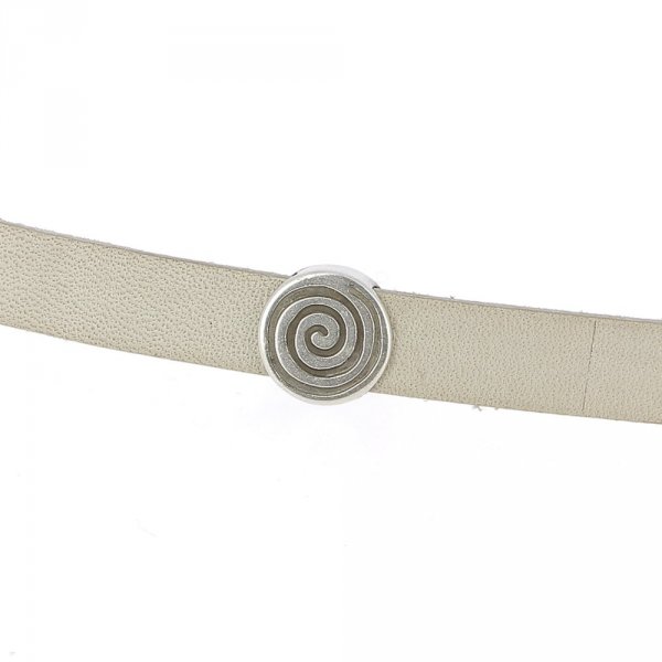 10 mm Zamak Passage N&deg;06 Silver