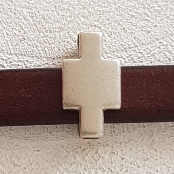 Zamak N&deg;27 Silver 13 mm pass-through