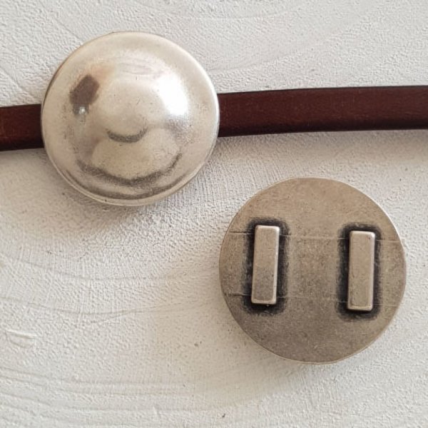 13 mm Zamak N&deg;14 Silver Passage