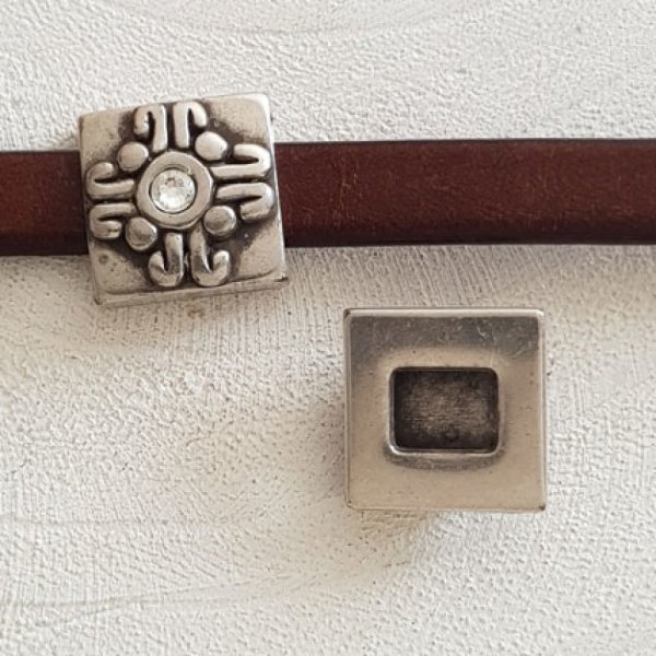 13 mm Zamak N&deg;17 Silver Passage