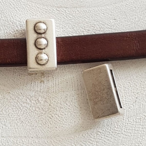 13 mm Zamak N&deg;18 Silver Passage