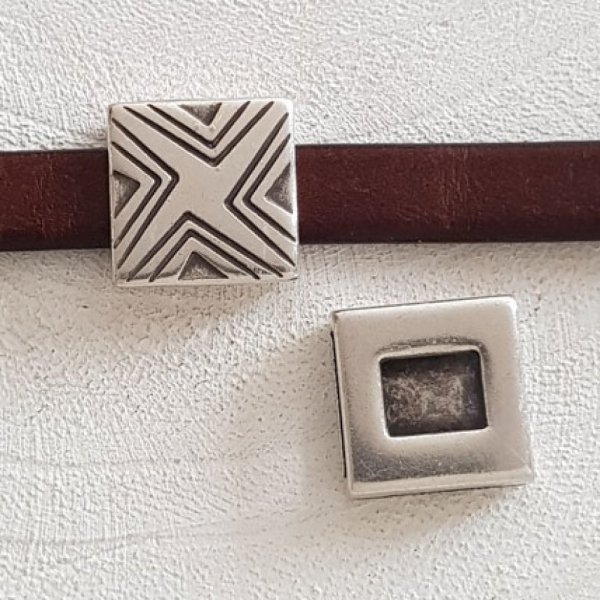 13 mm Zamak N&deg;21 Silver Passage