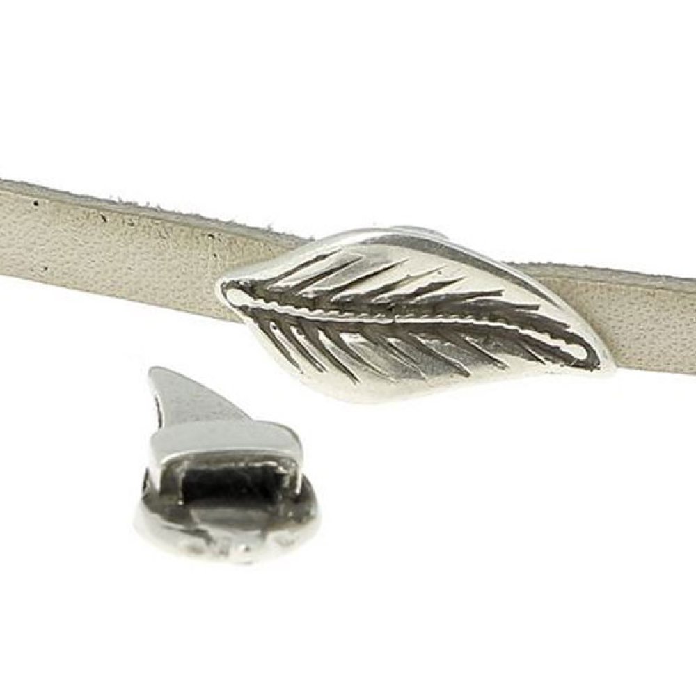 5 mm Zamak N°05 Silver pass-through