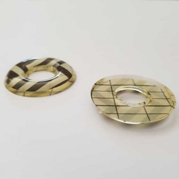 35 mm donuts pendant in resin N&deg;001