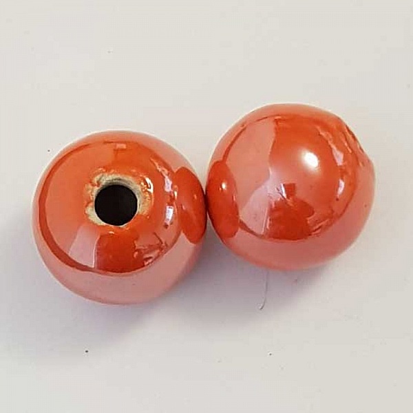 Perle C&eacute;ramique Emaill&eacute;e 30 mm N&deg;09
