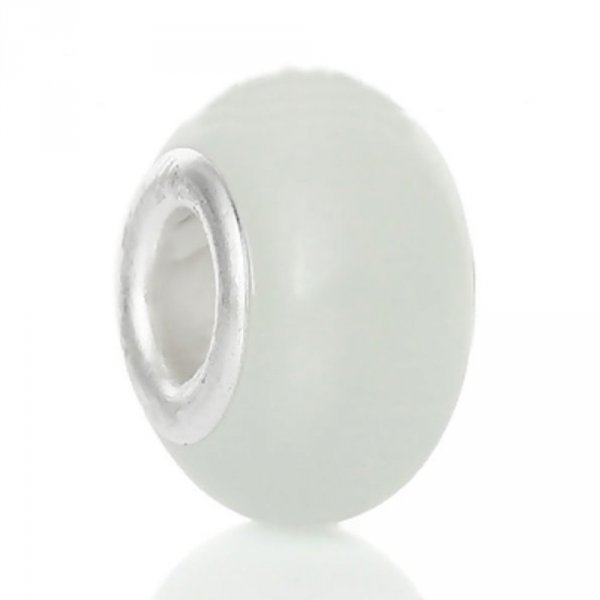 Perle N&deg;0100 compatible Europ&eacute;en blanc