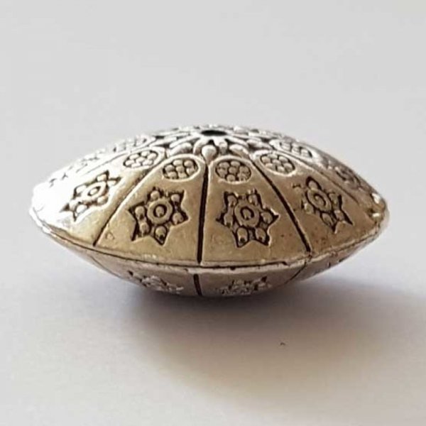 Perle divers en m&eacute;tal argent&eacute; 028 argent