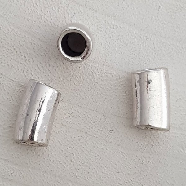 Pearl tube Silver N&deg;01