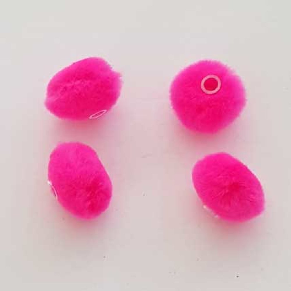 Pompon Rond Fushia N°09