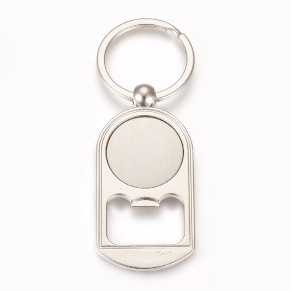 Keychain bottle opener 25 mm silver N&deg;03