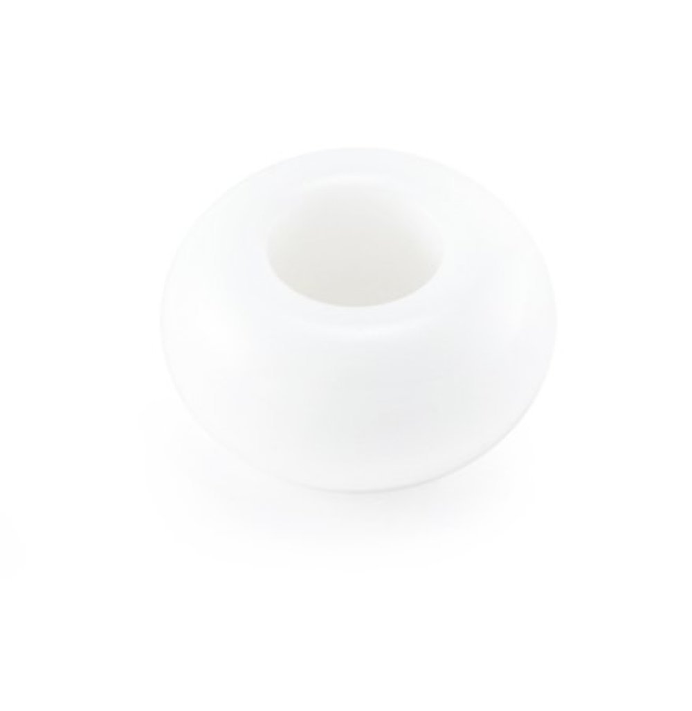 White resin washer x 5 pieces